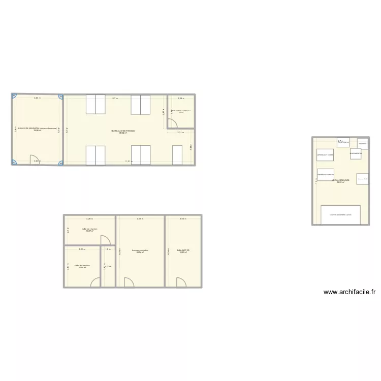 METHODES. Plan de 9 et 192 m² METHODES. Plan de 9 et 192 m²