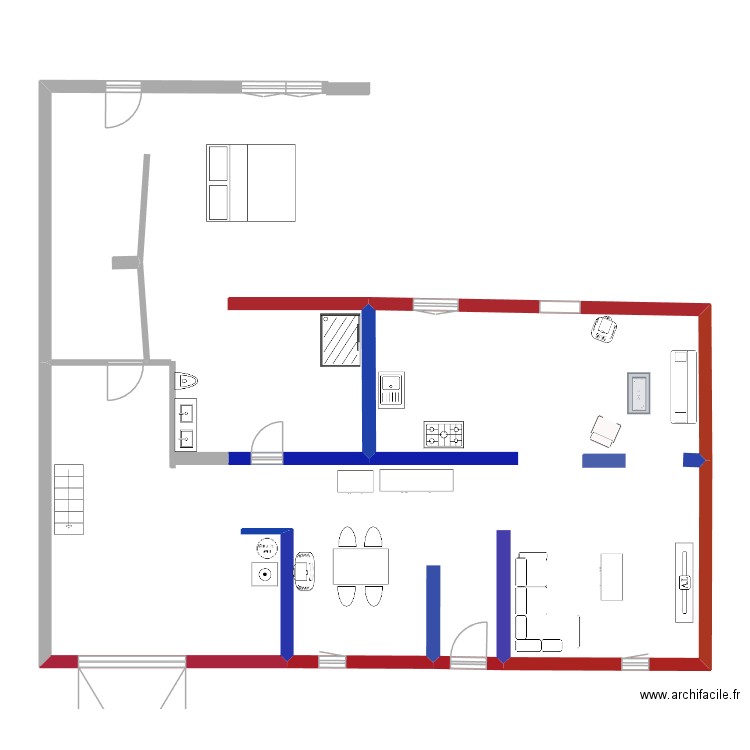 Annexe chambre. Plan de 0 pièce et 0 m2