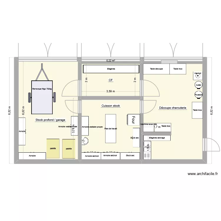 plan labo 3. Plan de 5 et 64 m² plan labo 3. Plan de 5 et 64 m²