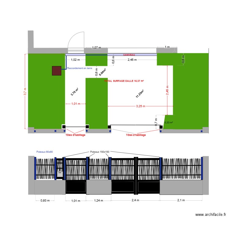 MARTIN - CHATILLON. Plan de 0 pièce et 0 m2