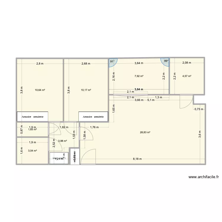 royer panoramique. Plan de 