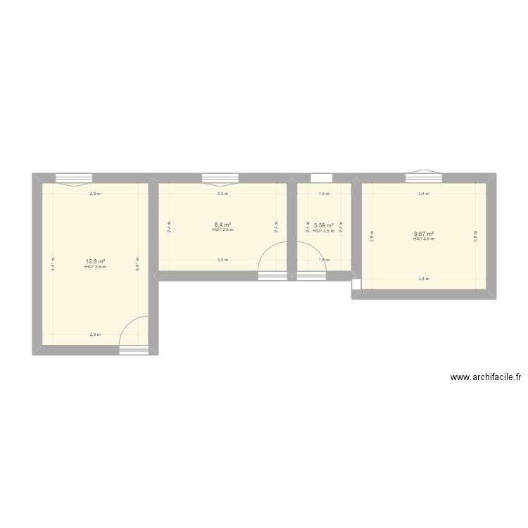 BORMES LES MIMOSAS. Plan de 0 pièce et 0 m2