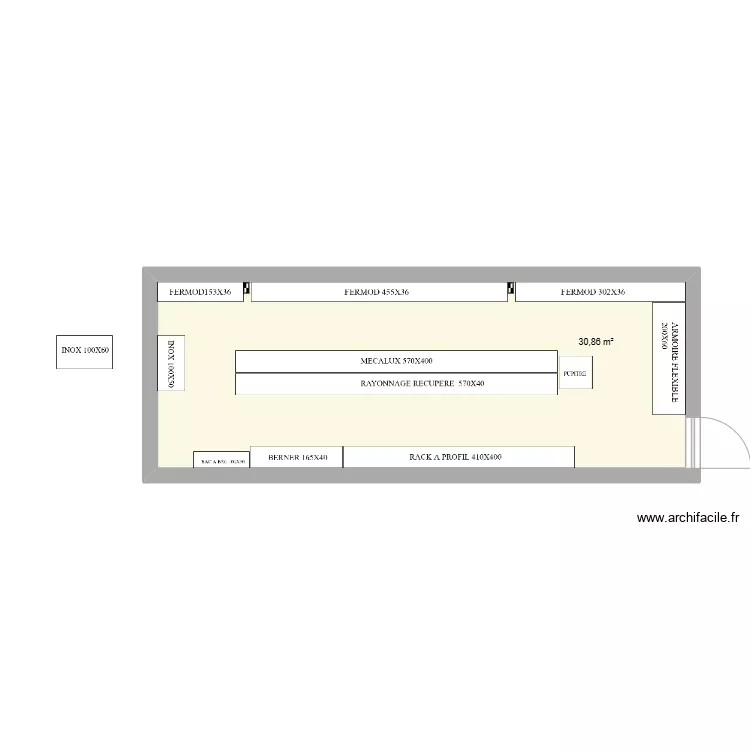 PLAN CAGE DEFINITIF. Plan de 