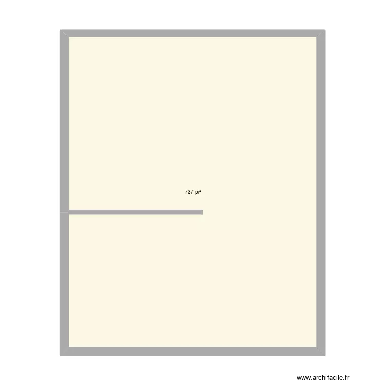 chalet 26x30. Plan de 1 et 68 m² chalet 26x30. Plan de 1 et 68 m²