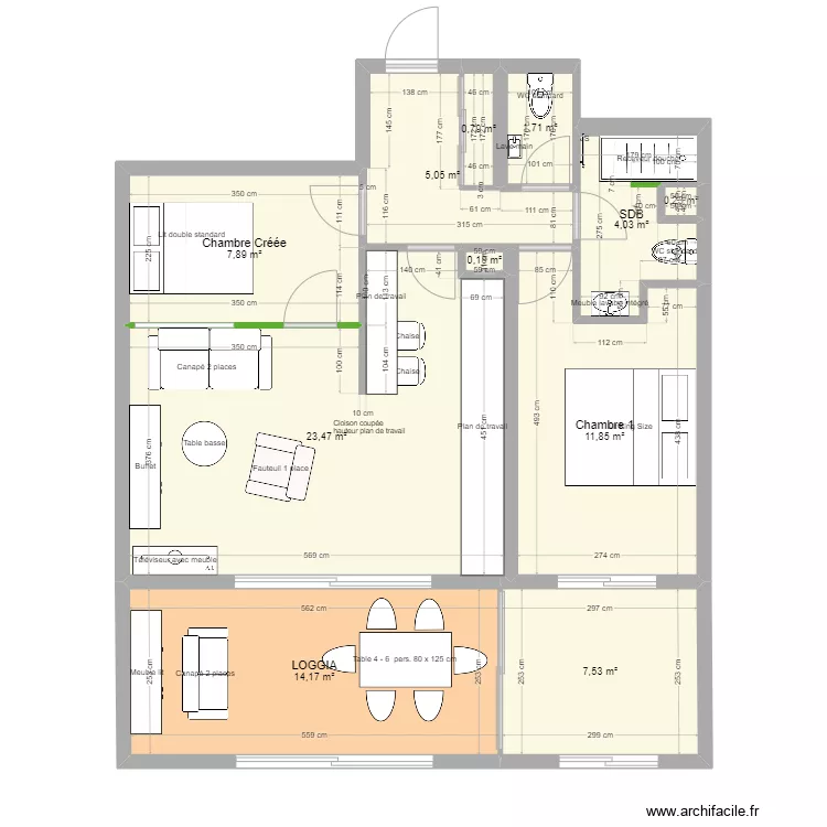 Golfe 6. Plan de Golfe 6. Plan de