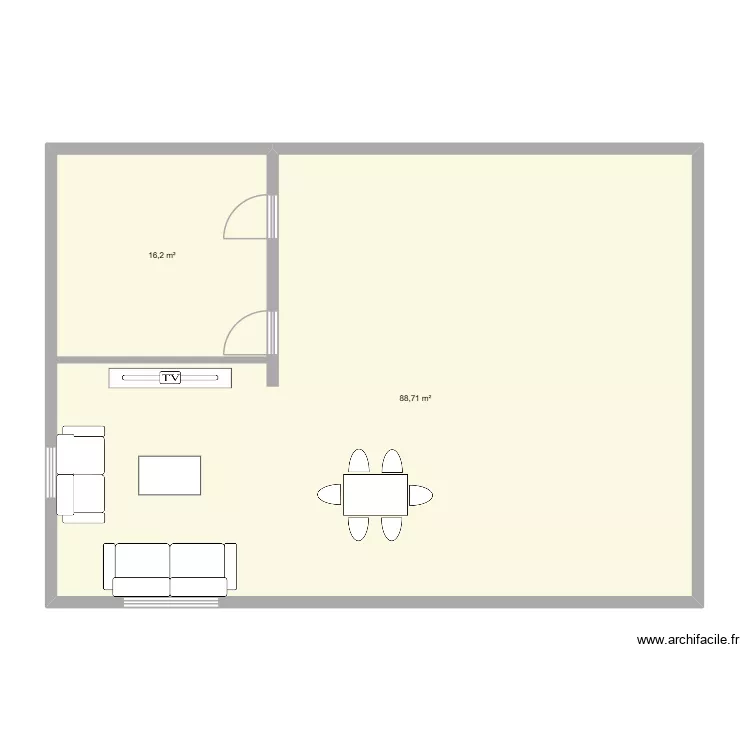 maison Charquemont rdc. Plan de 2 et 105 m² maison Charquemont rdc. Plan de 2 et 105 m²
