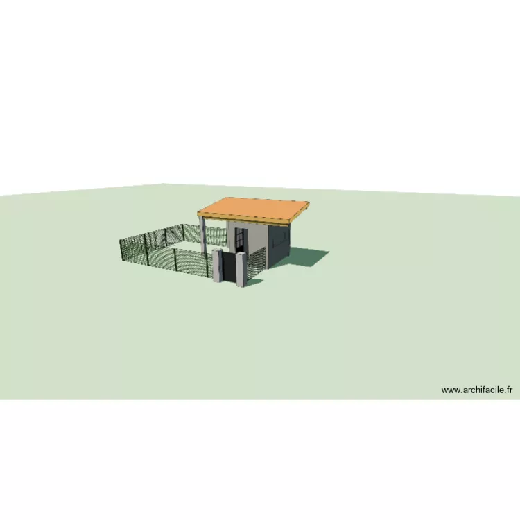 POULAILLER. Plan de POULAILLER. Plan de