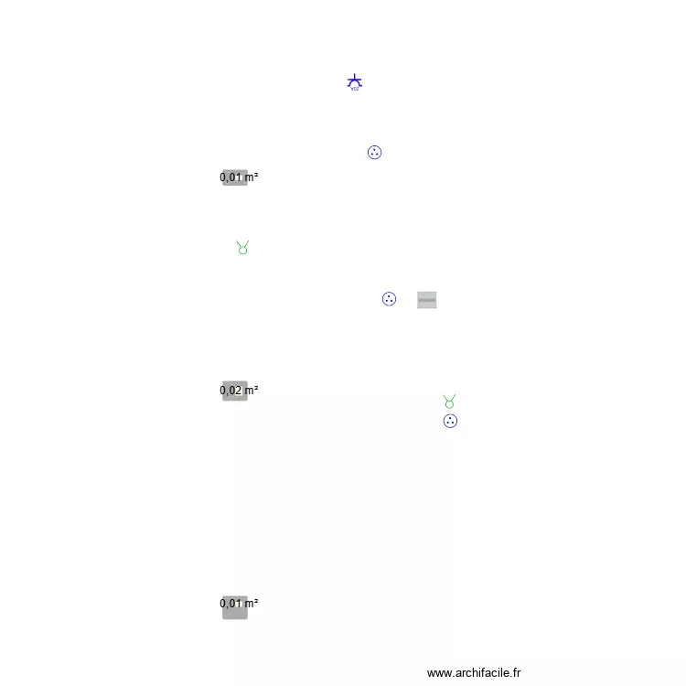 argenteuil. Plan de 3 pièces et 0 m²