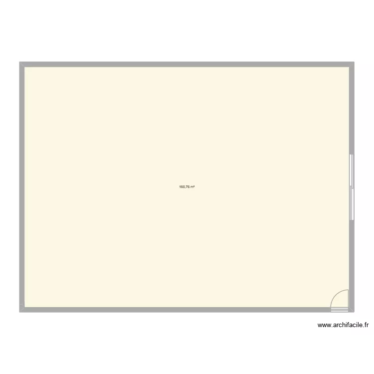 projet maison bien. Plan de 1  et 161 m²