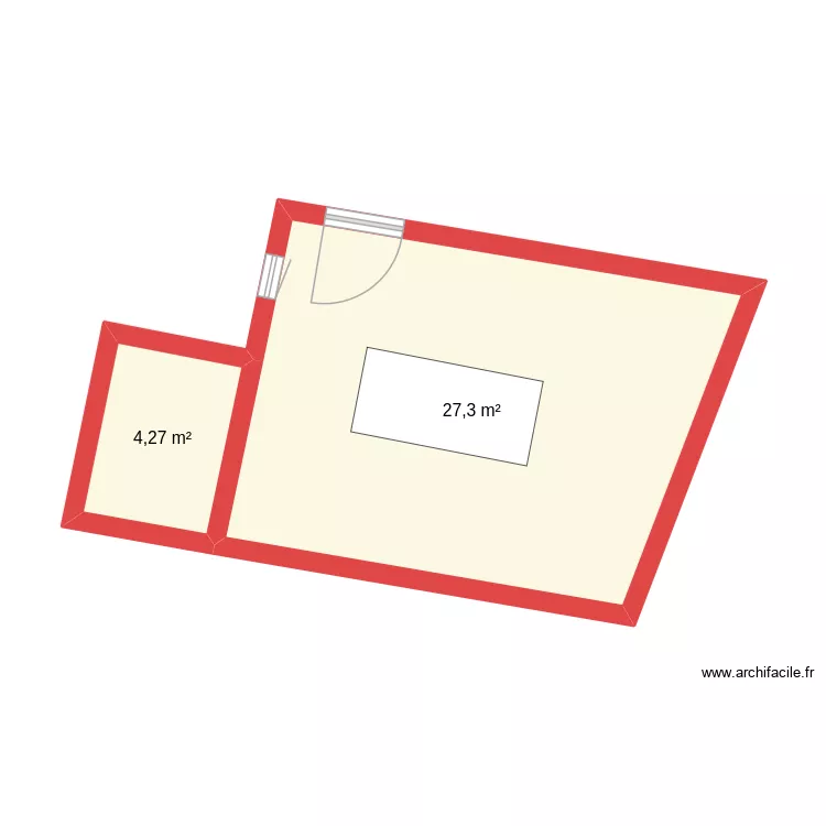 Labo1. Plan de 3  et 59 m²