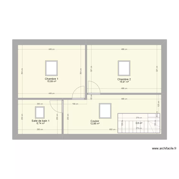 PROJET NEVEU. Plan de 