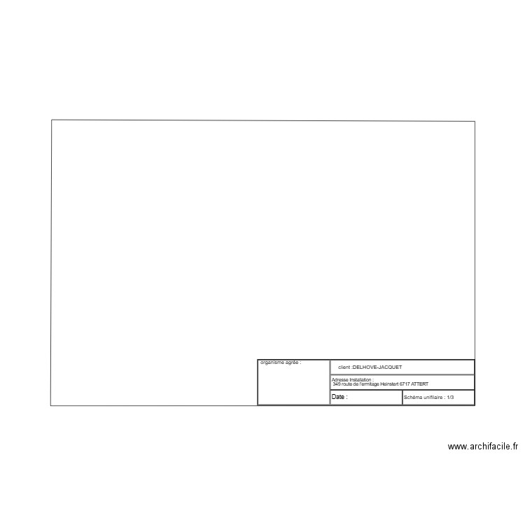 cadre électricité. Plan de 0 pièce et 0 m2