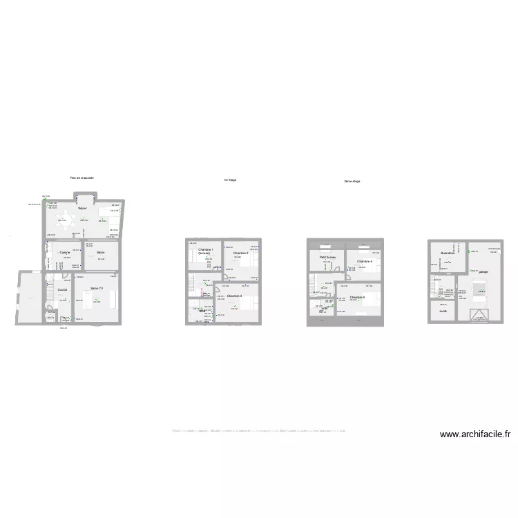 Plans maison Nivelles. Plan de 22  et 626 m²