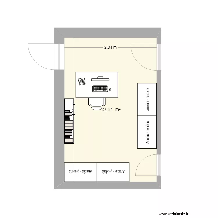 Washington dressing 2. Plan de 