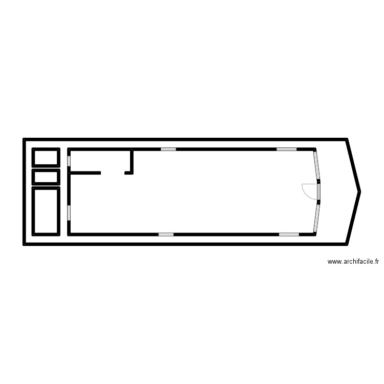 qsdqsd. Plan de 5 pièces et 93 m2