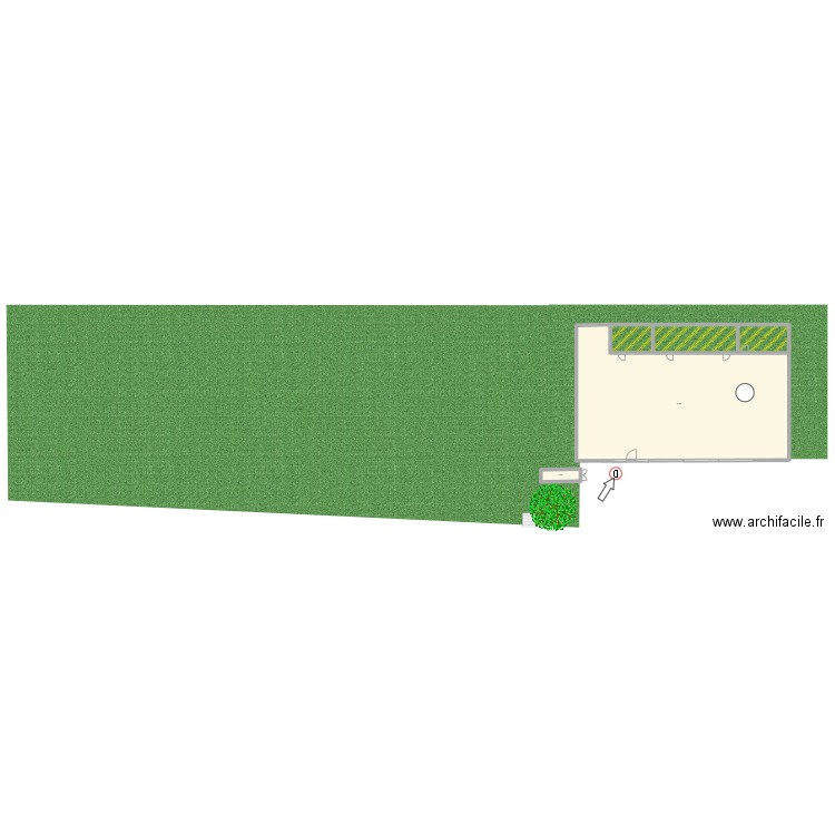 Plan hangar sgs. Plan de 0 pièce et 0 m2