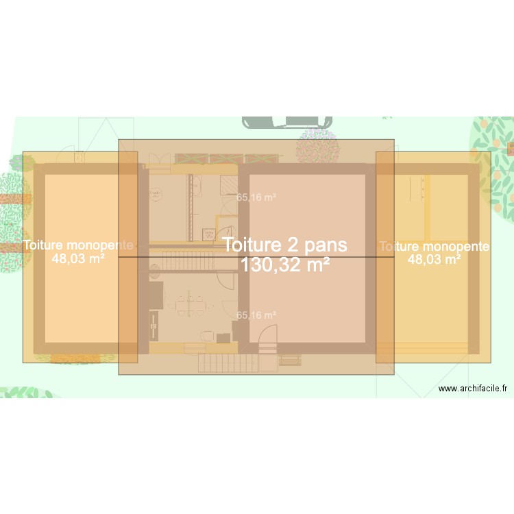 Maison BOISSEY 9. Plan de 8 pièces et 194 m2