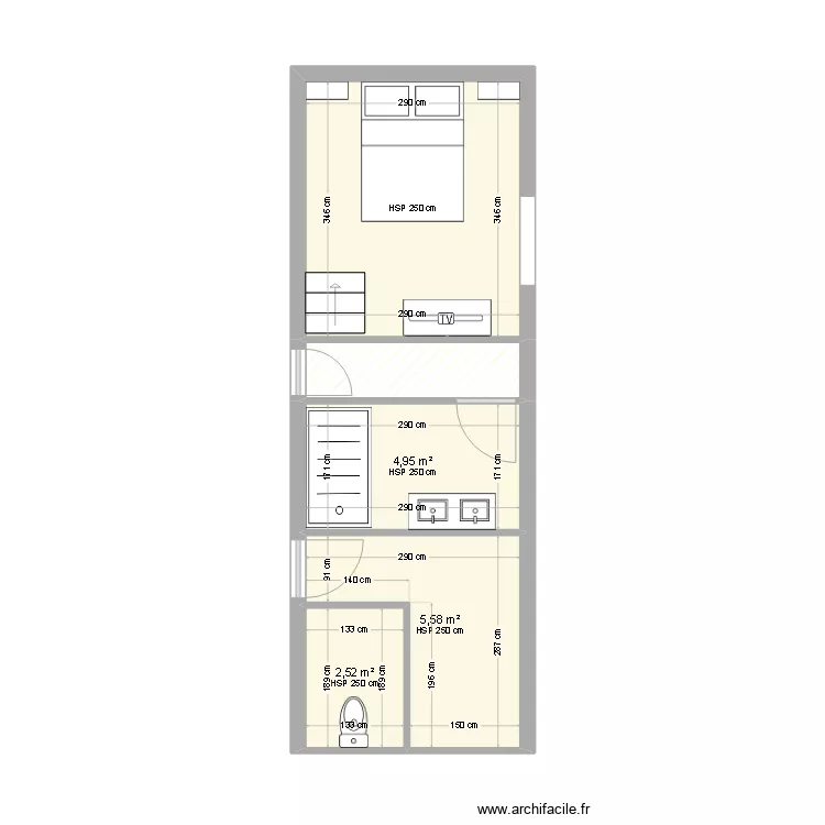 AGENCEMENT BRUNET. Plan de AGENCEMENT BRUNET. Plan de
