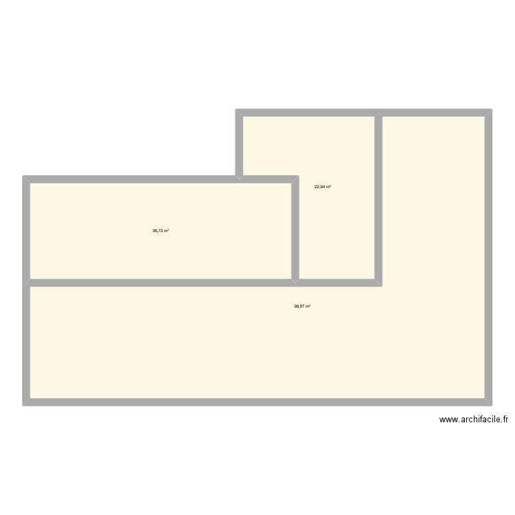 quaedypre. Plan de 3 pièces et 159 m2