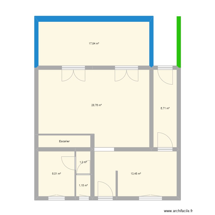 Maison. Plan de 0 pièce et 0 m2