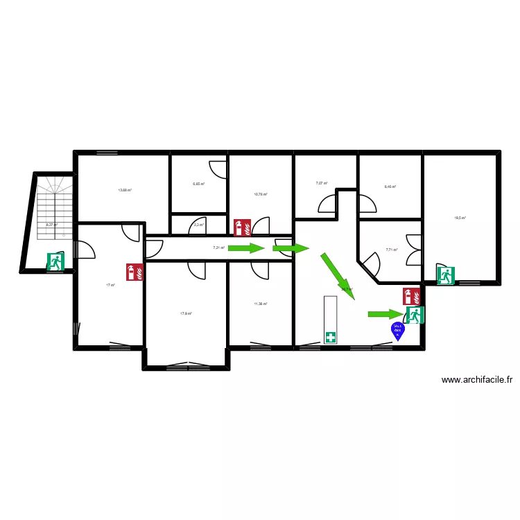 Vedrin 14 rez de chaussée. Plan de 14 et 165 m² Vedrin 14 rez de chaussée. Plan de 14 et 165 m²