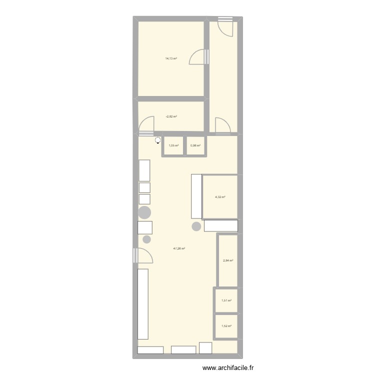 boul 2. Plan de 0 pièce et 0 m2