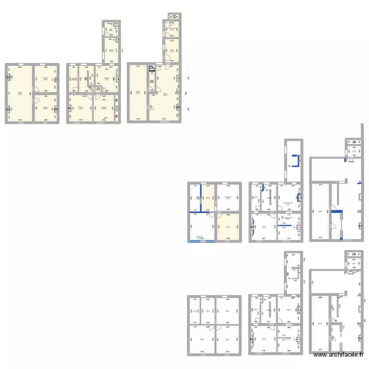 MAISON DE VILLE PLAN ACTUEL. Plan de MAISON DE VILLE PLAN ACTUEL. Plan de