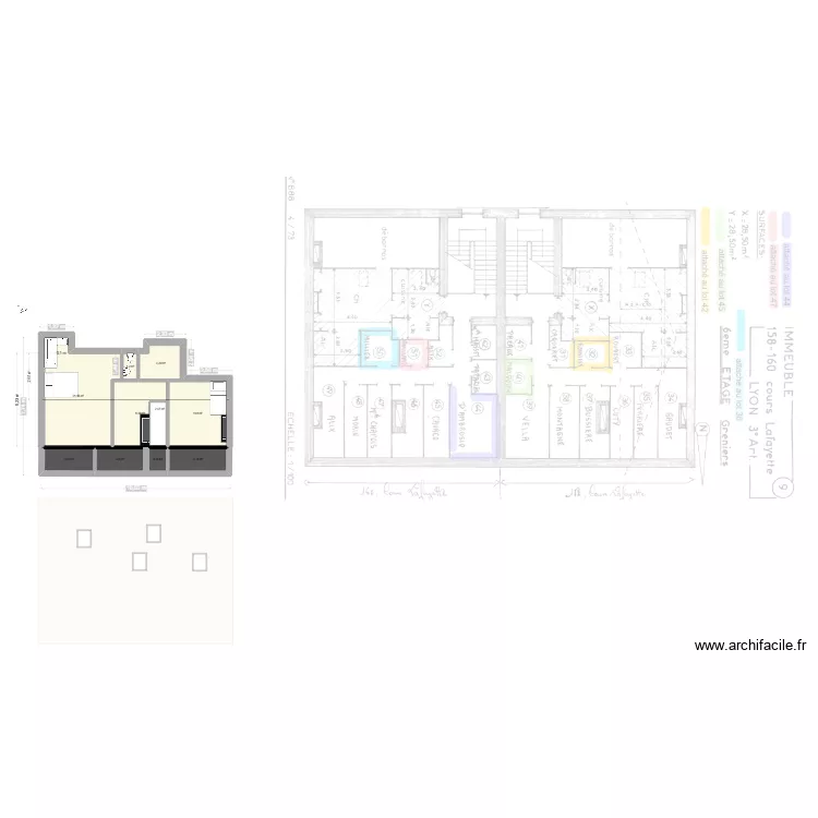grenier26. Plan de 17 et 145 m² grenier26. Plan de 17 et 145 m²