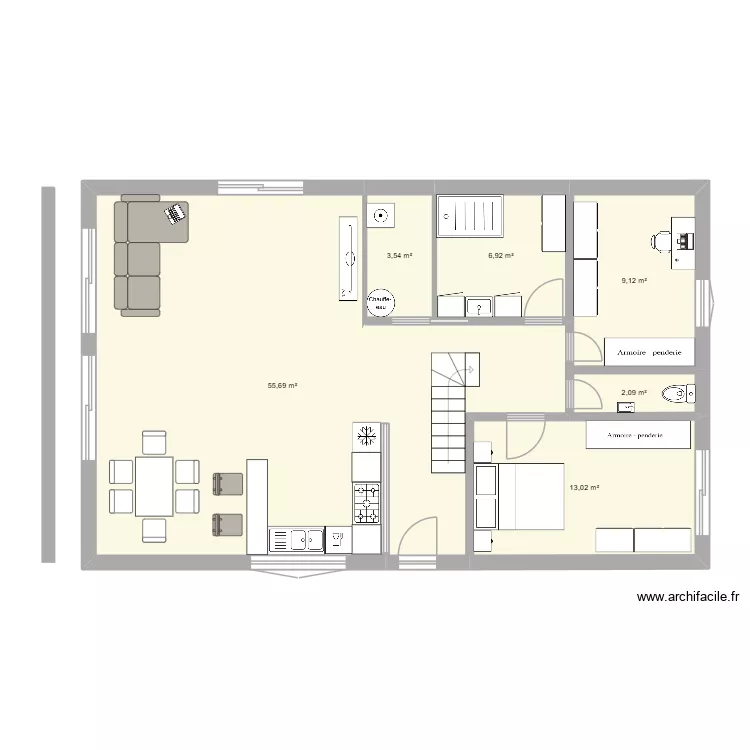 test 2. Plan de 10 et 116 m² test 2. Plan de 10 et 116 m²