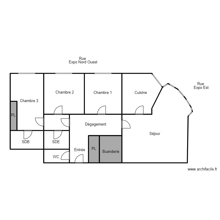 Plan LEITERER. Plan de 0 pièce et 0 m2
