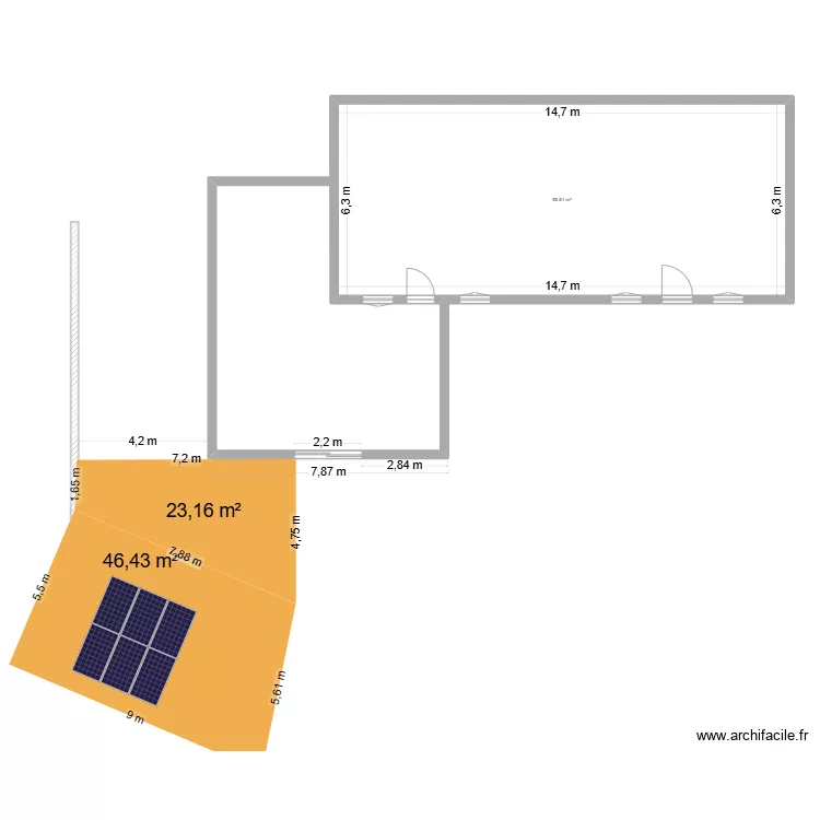 carport6bis. Plan de carport6bis. Plan de