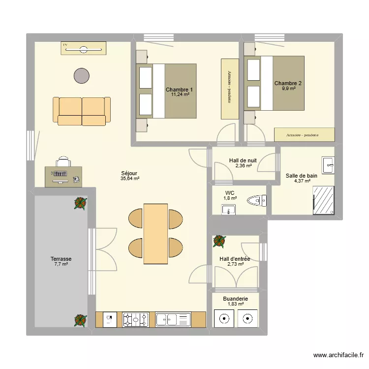 Plan 324 Seraing. Plan de 