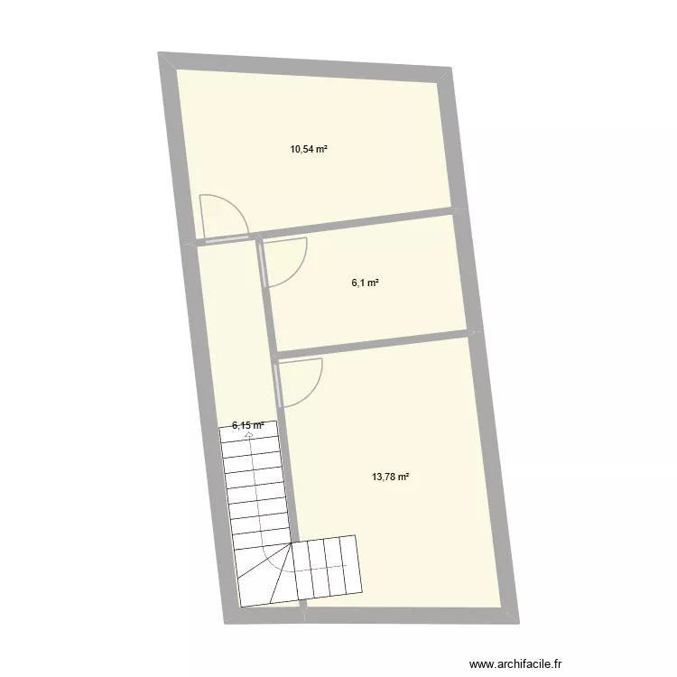 frej1. Plan de 4  et 37 m²