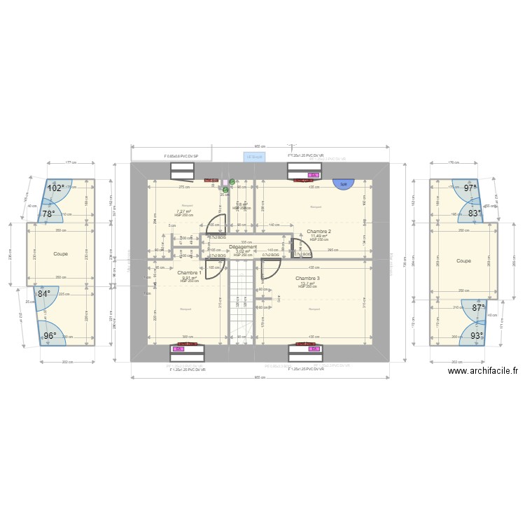 ML24003999 - RADIX Nicolas / DA COSTA Chloé. Plan de 0 pièce et 0 m2
