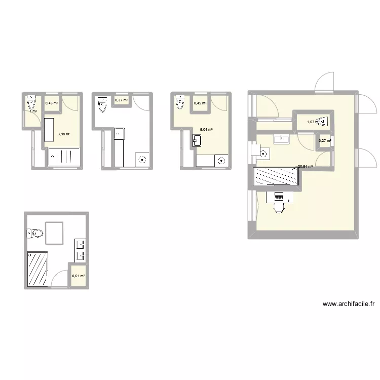 S. d'eau bureau. Plan de 
