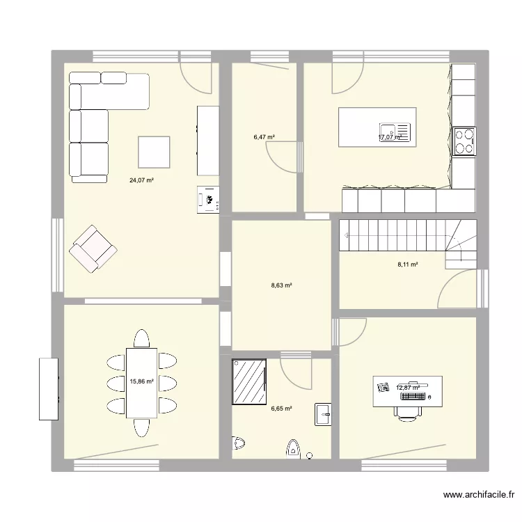 Lillienst. V.1EG. Plan de 8 et 100 m² Lillienst. V.1EG. Plan de 8 et 100 m²