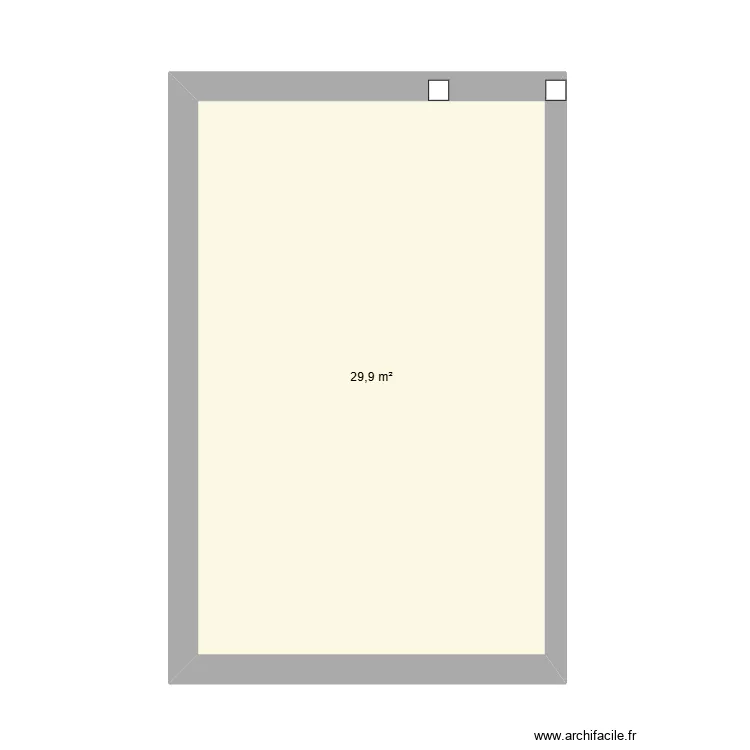 TTT. Plan de 1  et 32 m²