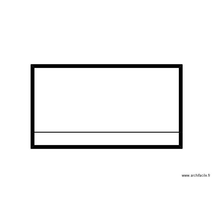 Dressing. Plan de 0 pièce et 0 m2