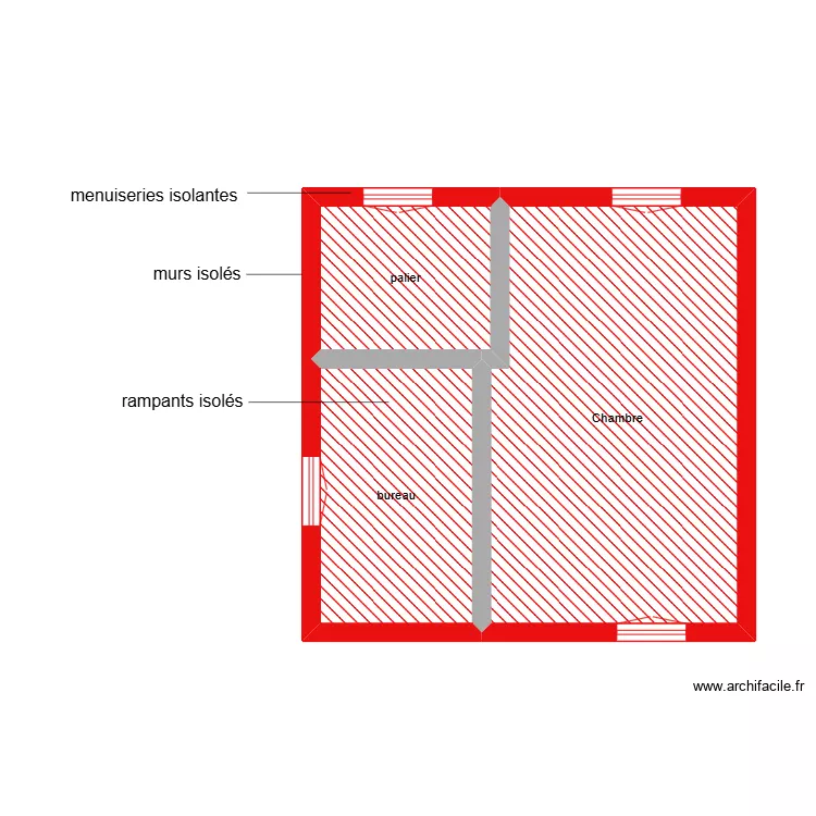 lascaud &eacute;tage &eacute;tape 1. Plan de 