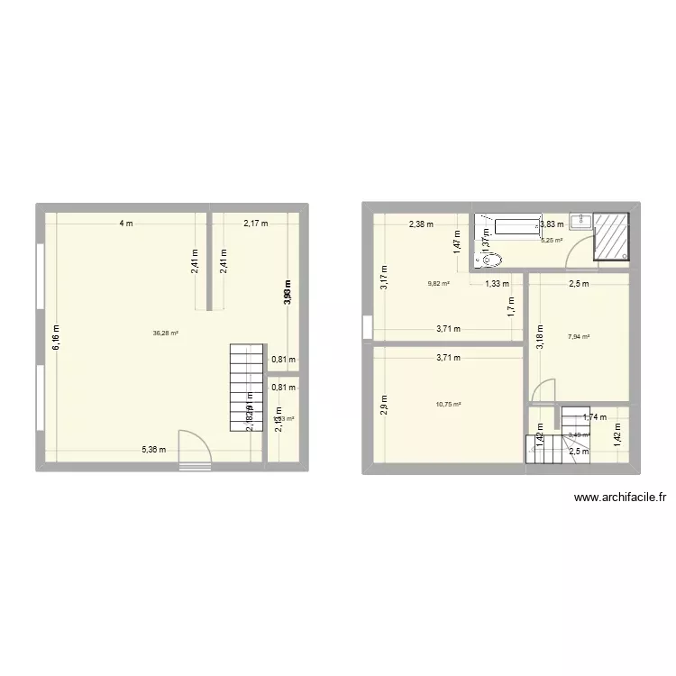 Plan. Plan de 7 Pièces et 75 m² Plan. Plan de 7 Pièces et 75 m²