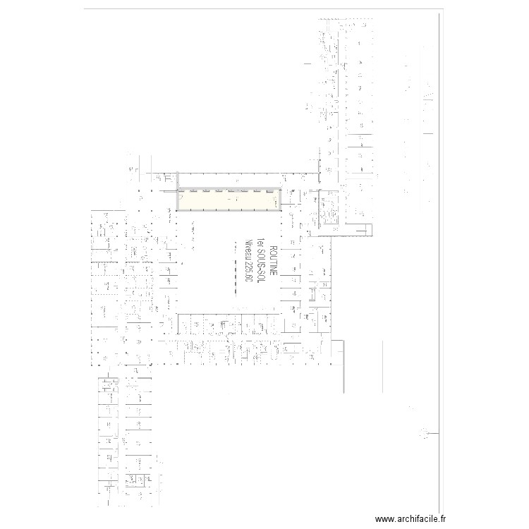 PTA 2026. Plan de 1 pièce et 162 m2
