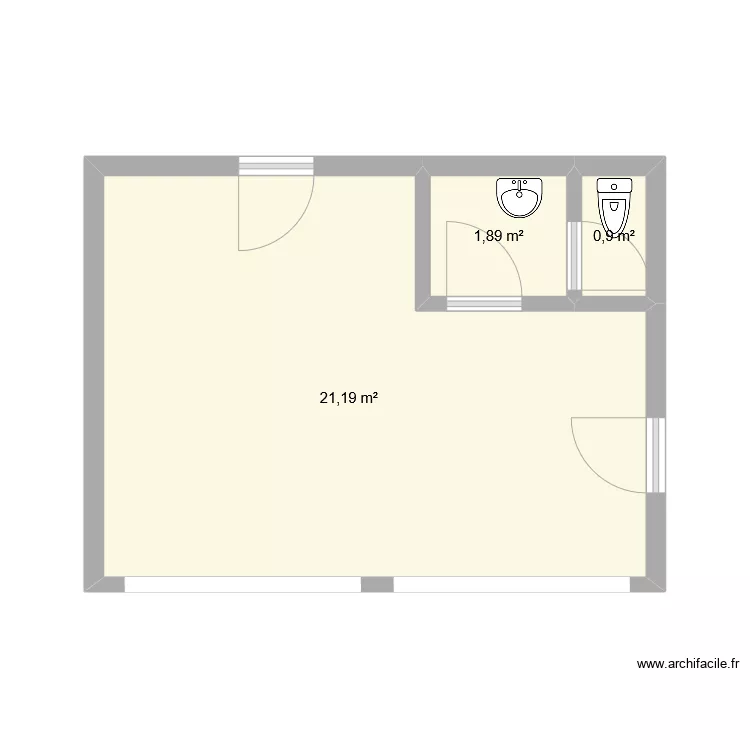 Garage. Plan de 