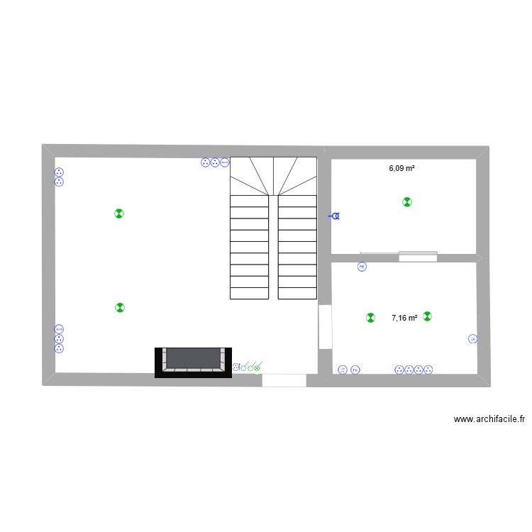 Appart Thomas. Plan de 0 pièce et 0 m2
