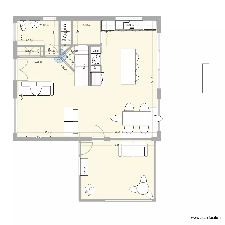 chalet 4 rdc. Plan de 3 et 87 m² chalet 4 rdc. Plan de 3 et 87 m²