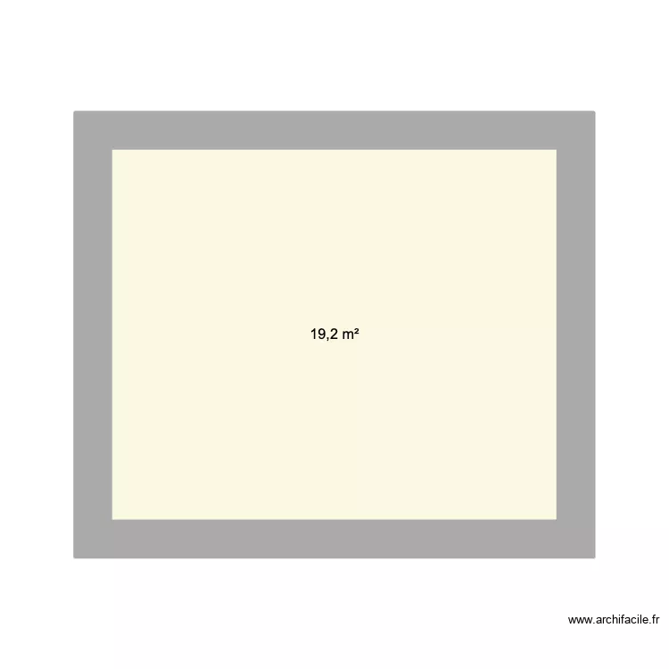 15.07 vierge. Plan de 2  et 38 m²
