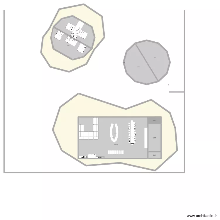 Villa AGUA RDC V3. Plan de 