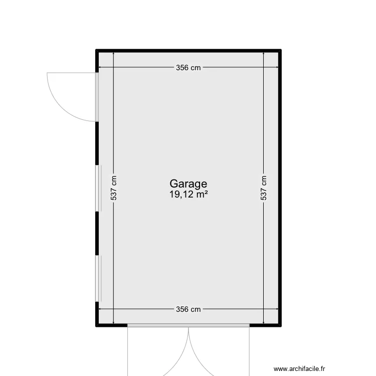 Garage . Plan de Garage . Plan de