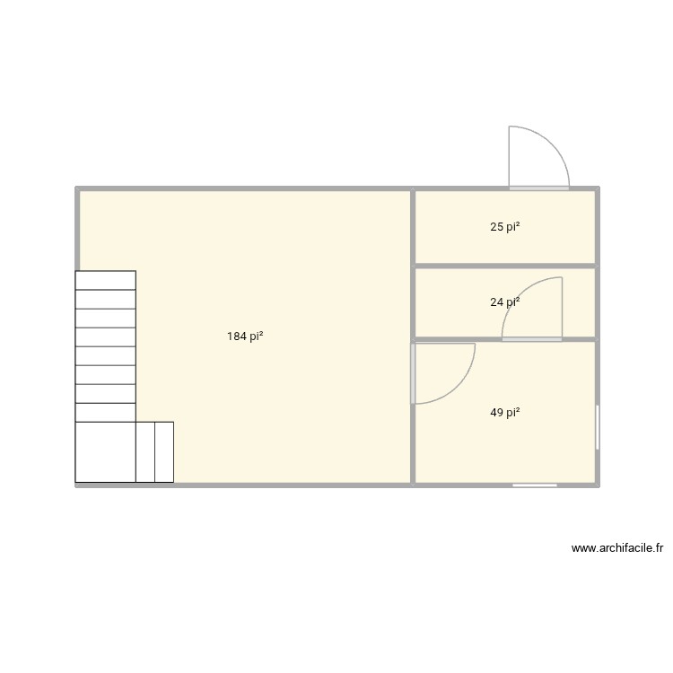 Sous solMaison causapscal. Plan de 0 pièce et 0 m2 Sous solMaison causapscal. Plan de 0 pièce et 0 m2