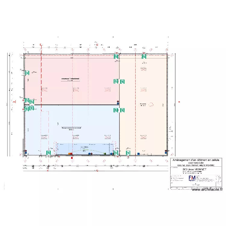 Aubade Pornic Etude BAES. Plan de Aubade Pornic Etude BAES. Plan de