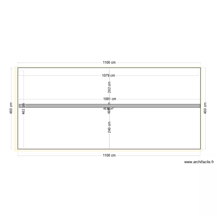 plan de fa&ccedil;ade. Plan de 